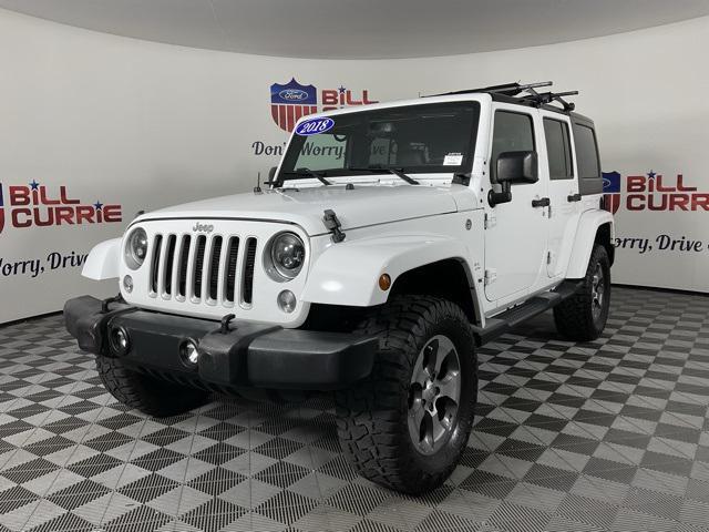 used 2018 Jeep Wrangler JK Unlimited car, priced at $21,582