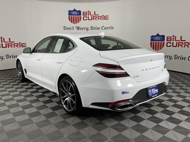 used 2025 Genesis G70 car, priced at $37,605