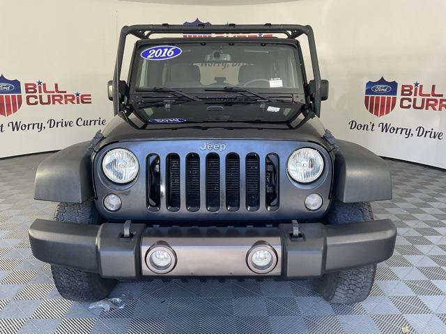used 2016 Jeep Wrangler Unlimited car, priced at $18,449
