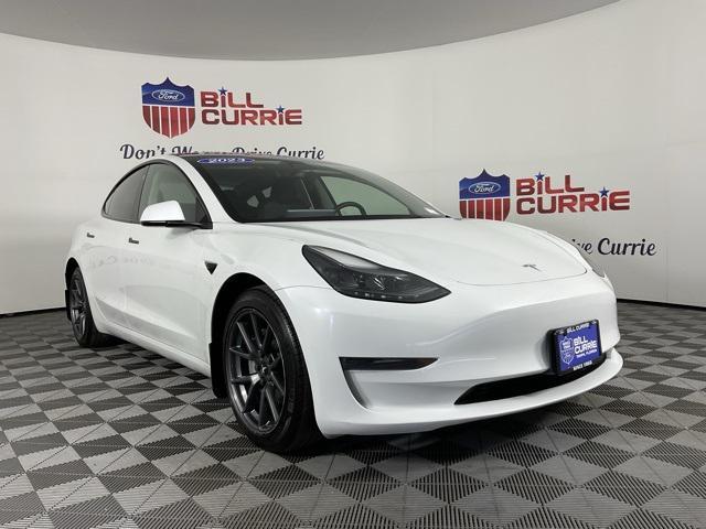 used 2023 Tesla Model 3 car, priced at $26,117