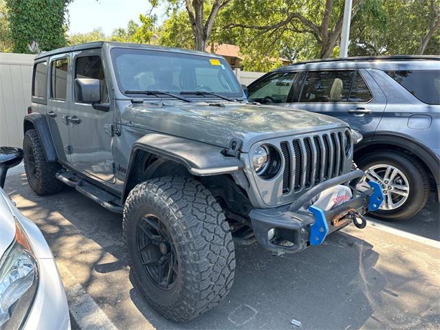 used 2021 Jeep Wrangler Unlimited car, priced at $33,991