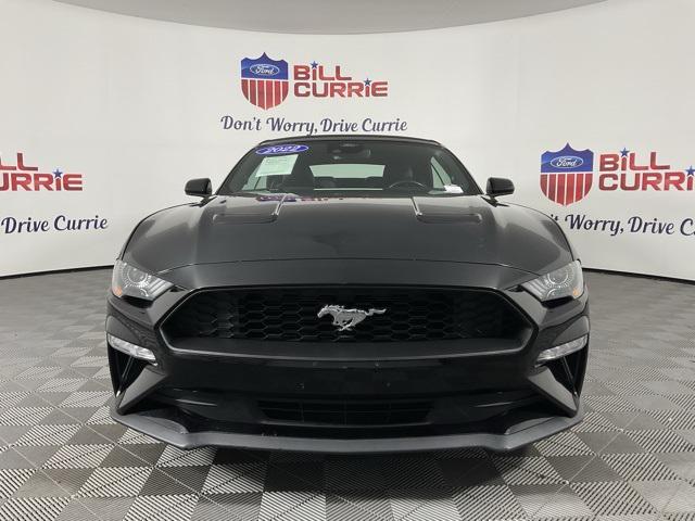 used 2022 Ford Mustang car, priced at $24,635