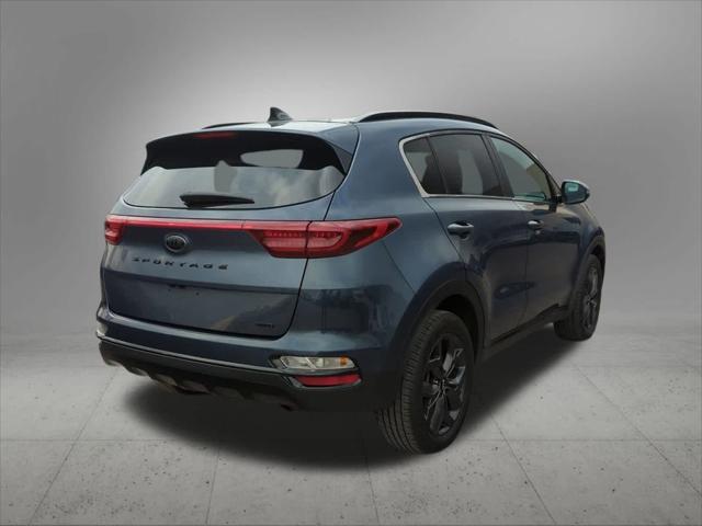 used 2021 Kia Sportage car, priced at $15,000