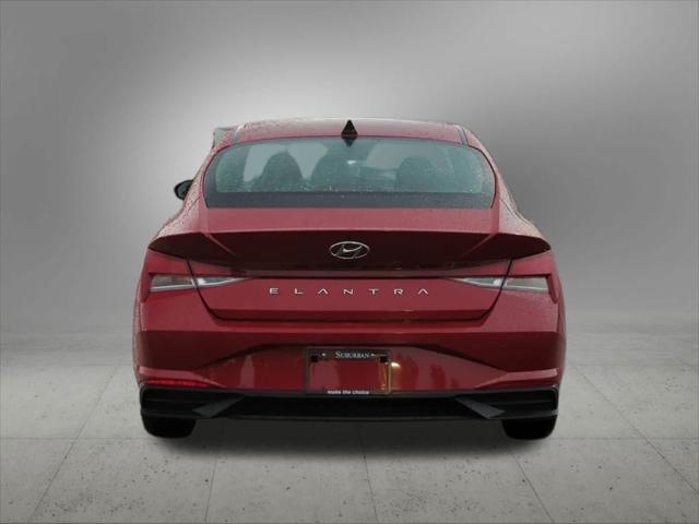 used 2022 Hyundai Elantra car, priced at $18,000