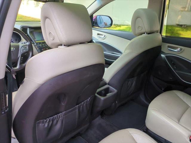 used 2018 Hyundai Santa Fe car, priced at $17,450