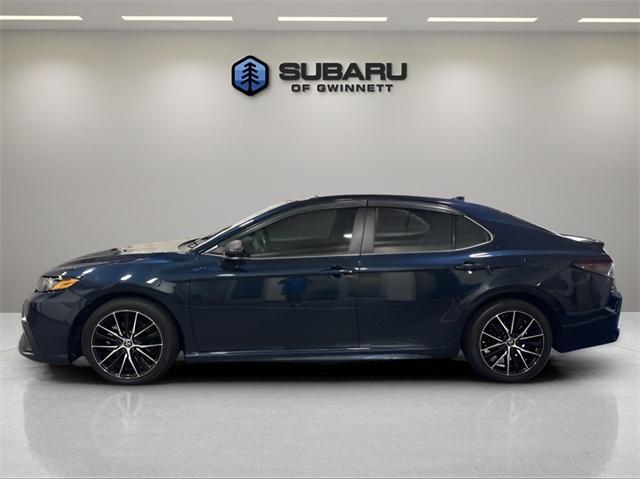 used 2021 Toyota Camry car, priced at $22,000