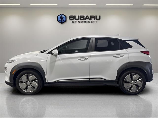 used 2021 Hyundai Kona EV car, priced at $19,900