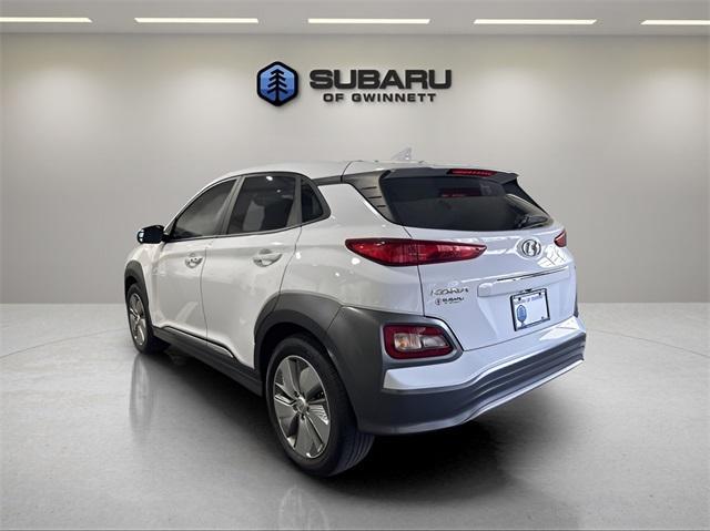 used 2021 Hyundai Kona EV car, priced at $19,900