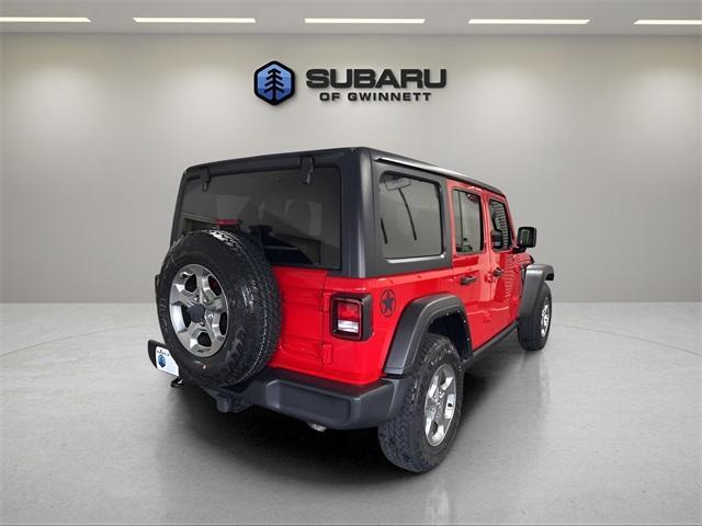 used 2021 Jeep Wrangler Unlimited car, priced at $29,500