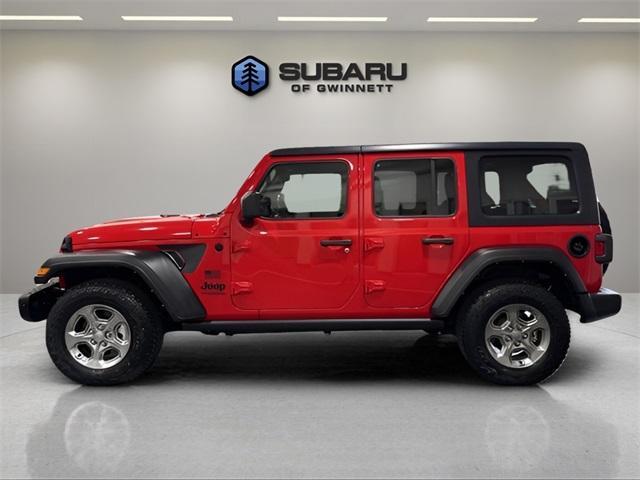 used 2021 Jeep Wrangler Unlimited car, priced at $29,500