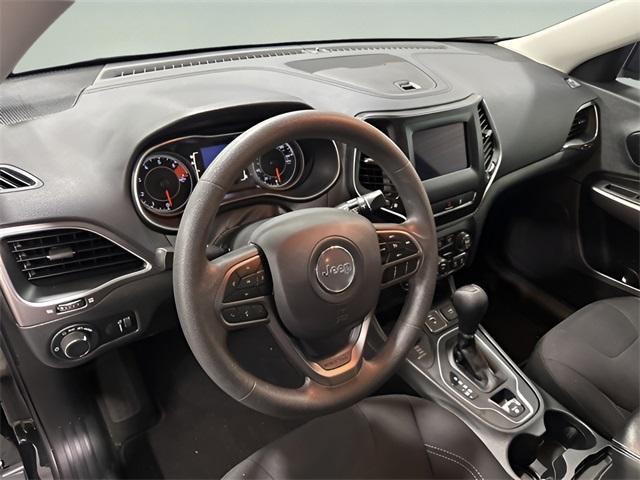used 2021 Jeep Cherokee car, priced at $18,500