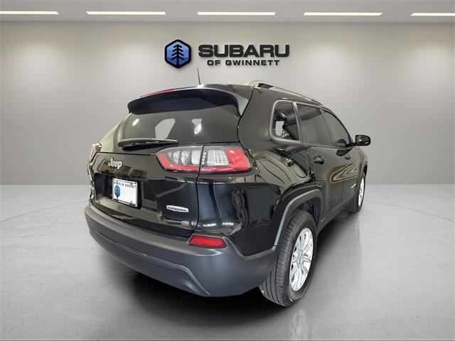 used 2021 Jeep Cherokee car, priced at $18,500