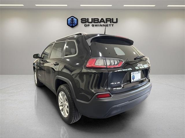 used 2021 Jeep Cherokee car, priced at $18,500