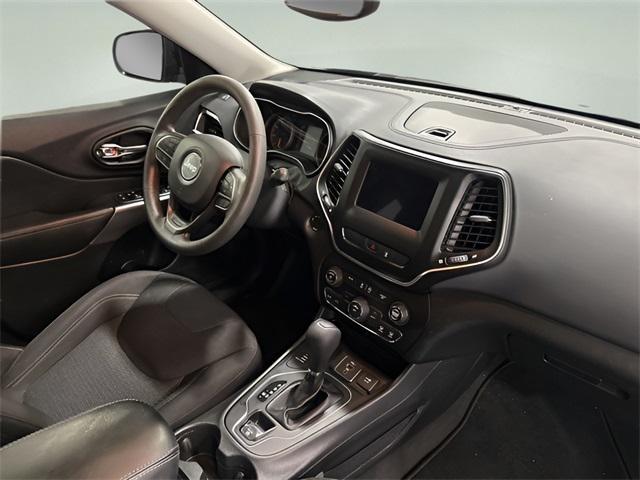 used 2021 Jeep Cherokee car, priced at $18,500
