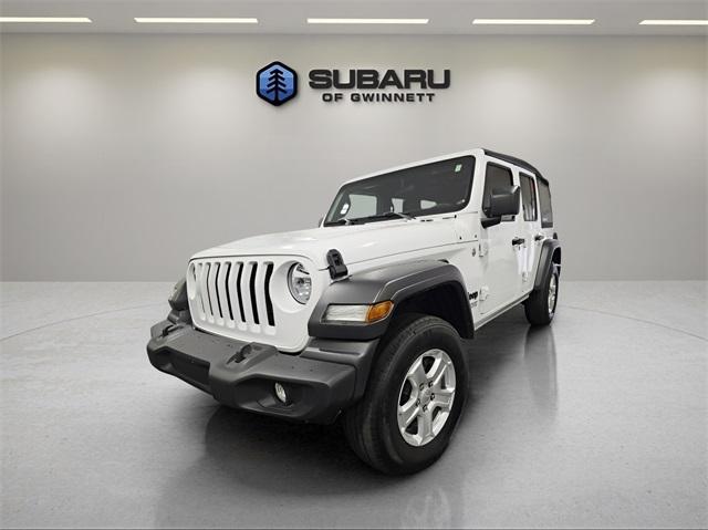 used 2021 Jeep Wrangler Unlimited car, priced at $27,800