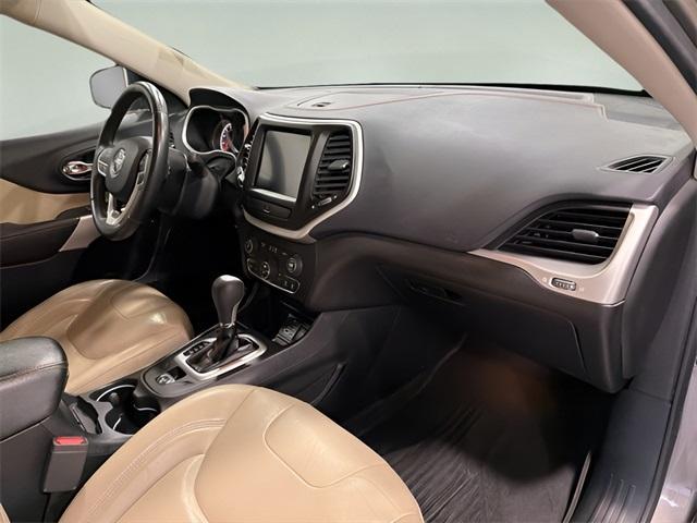 used 2017 Jeep Cherokee car, priced at $9,600