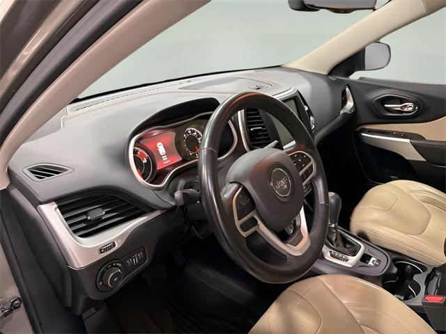 used 2017 Jeep Cherokee car, priced at $9,600
