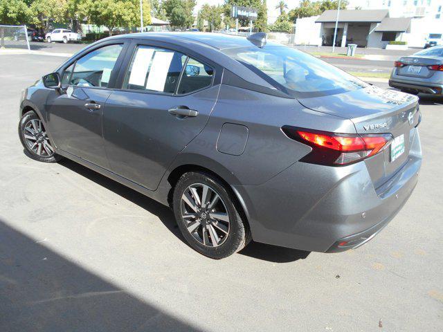 used 2021 Nissan Versa car, priced at $15,999