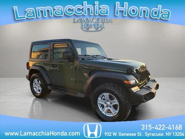 used 2022 Jeep Wrangler car, priced at $28,495
