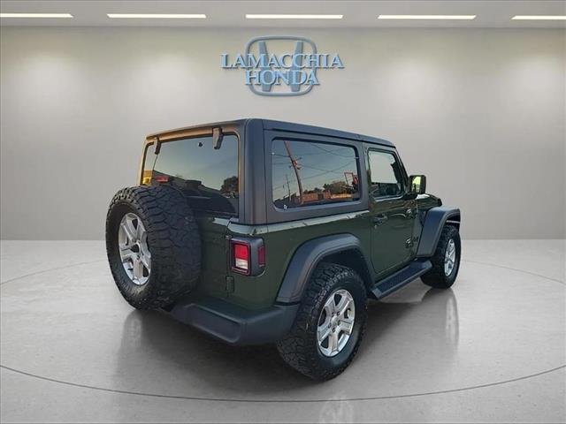 used 2022 Jeep Wrangler car, priced at $28,495