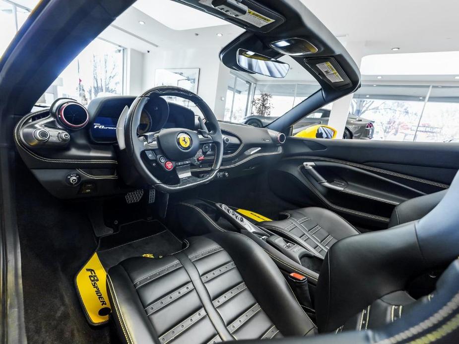 used 2021 Ferrari F8 Spider car, priced at $418,881