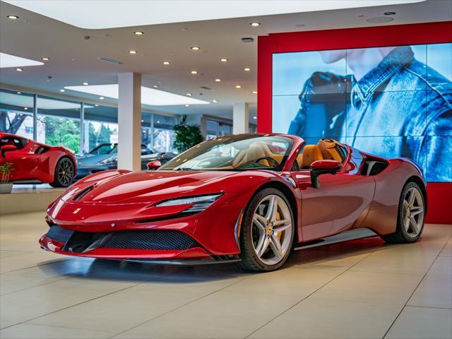 used 2023 Ferrari SF90 Spider car, priced at $632,797