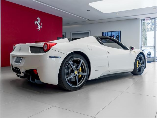 used 2012 Ferrari 458 Spider car, priced at $209,991