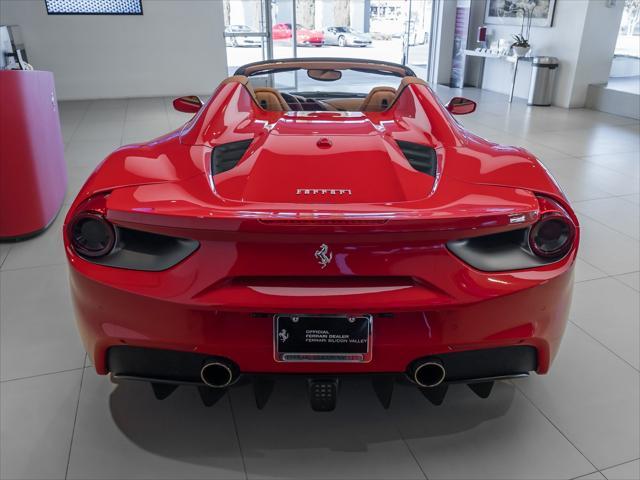 used 2018 Ferrari 488 Spider car, priced at $284,898