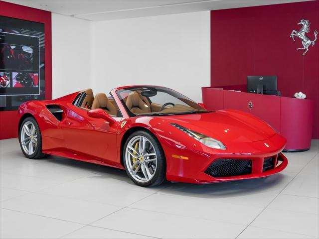 used 2018 Ferrari 488 Spider car, priced at $289,991