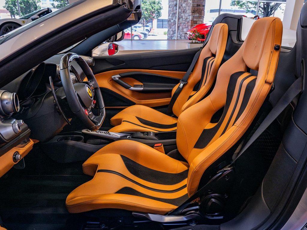 used 2021 Ferrari F8 Spider car, priced at $372,992