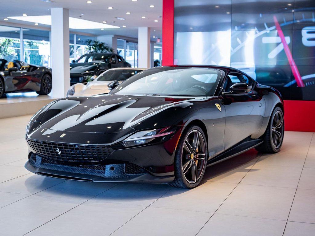 used 2022 Ferrari Roma car, priced at $209,995