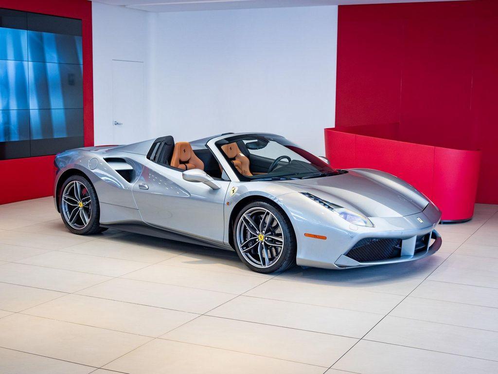 used 2018 Ferrari 488 Spider car, priced at $279,990