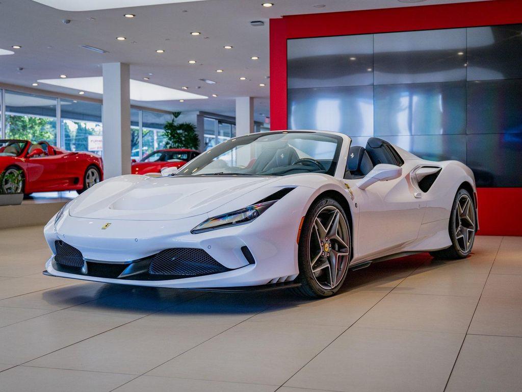 used 2022 Ferrari F8 Spider car, priced at $384,993