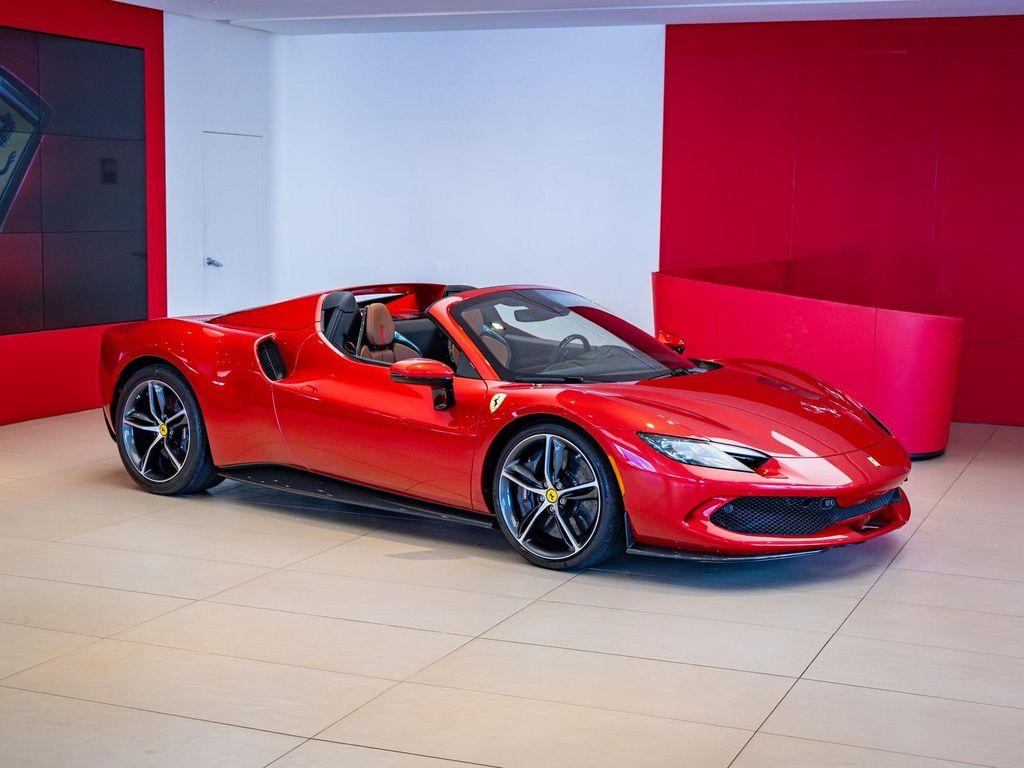 used 2025 Ferrari 296 GTS car, priced at $459,990