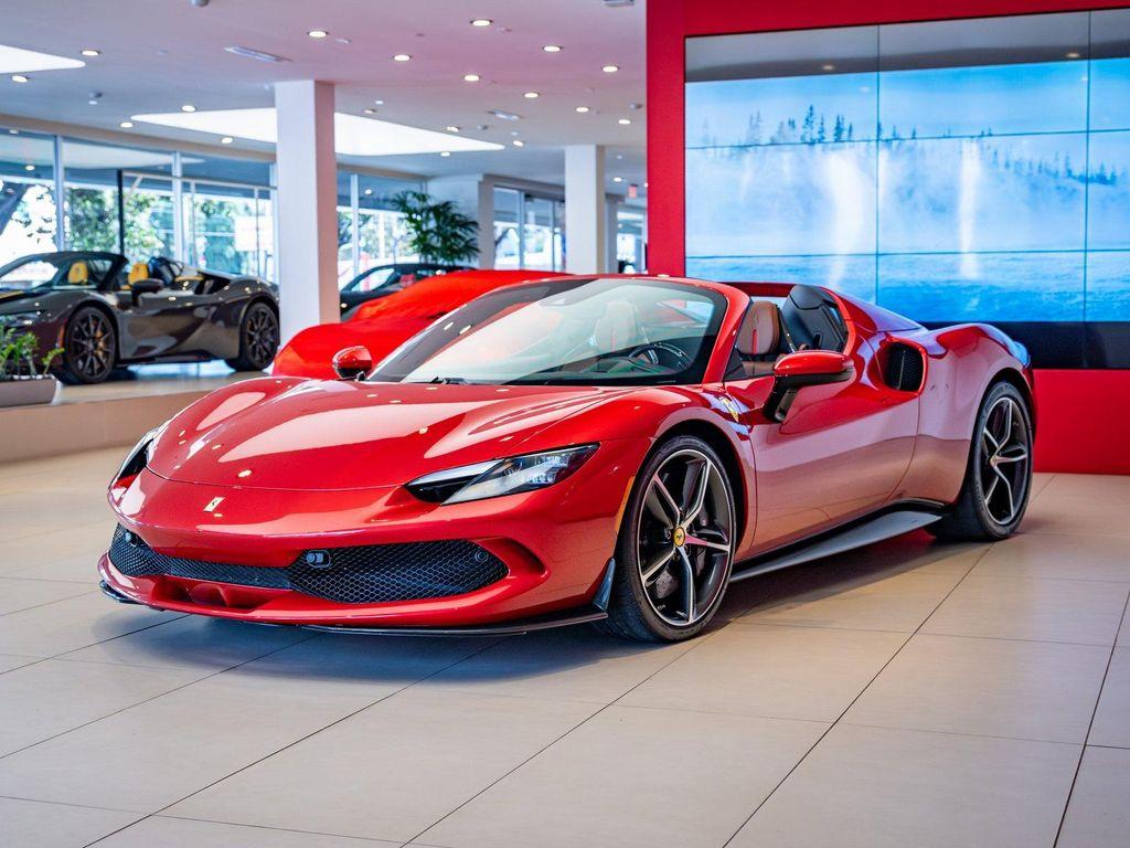 used 2025 Ferrari 296 GTS car, priced at $432,992