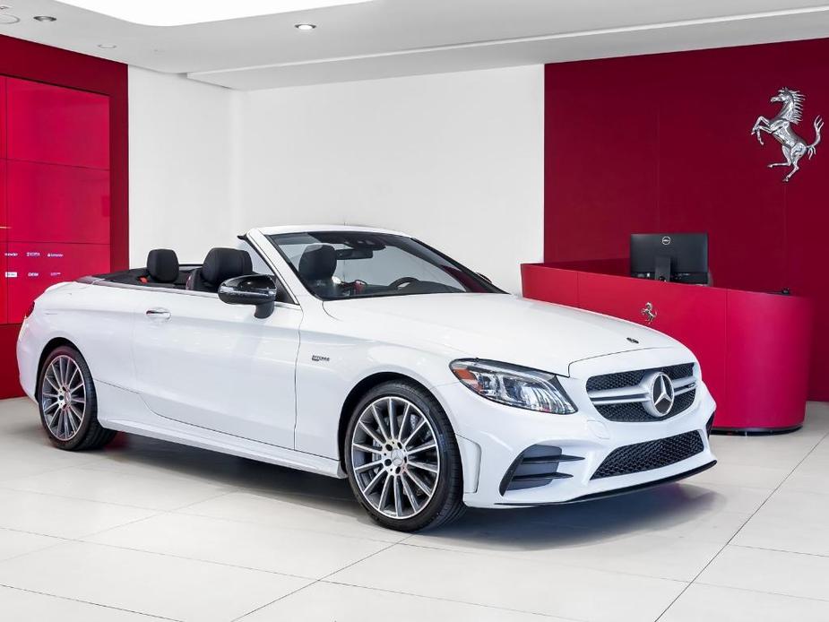 used 2019 Mercedes-Benz AMG C 43 car, priced at $40,992