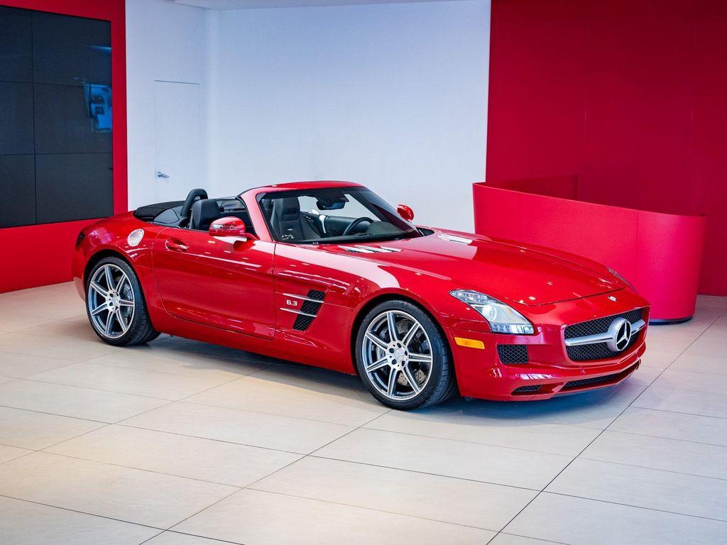 used 2012 Mercedes-Benz SLS AMG car, priced at $189,990