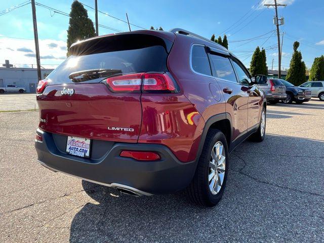 used 2017 Jeep Cherokee car, priced at $12,999