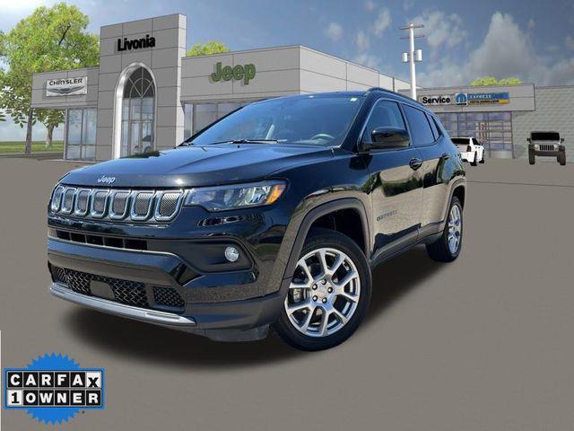 used 2022 Jeep Compass car, priced at $21,399