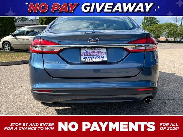 used 2018 Ford Fusion car, priced at $13,799