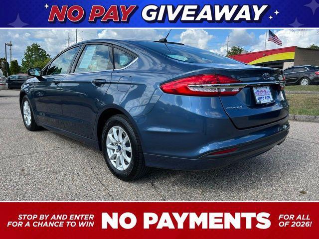 used 2018 Ford Fusion car, priced at $13,799