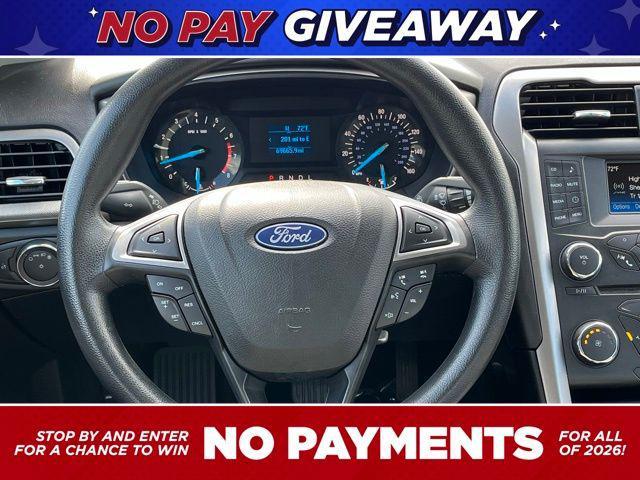 used 2018 Ford Fusion car, priced at $13,799