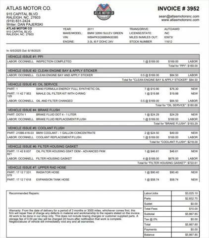 used 2011 BMW 328 car, priced at $10,995