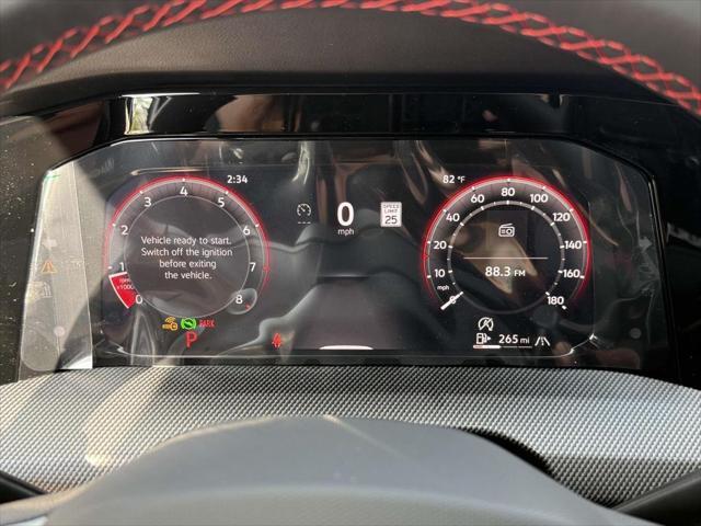 new 2025 Volkswagen Golf GTI car, priced at $41,398