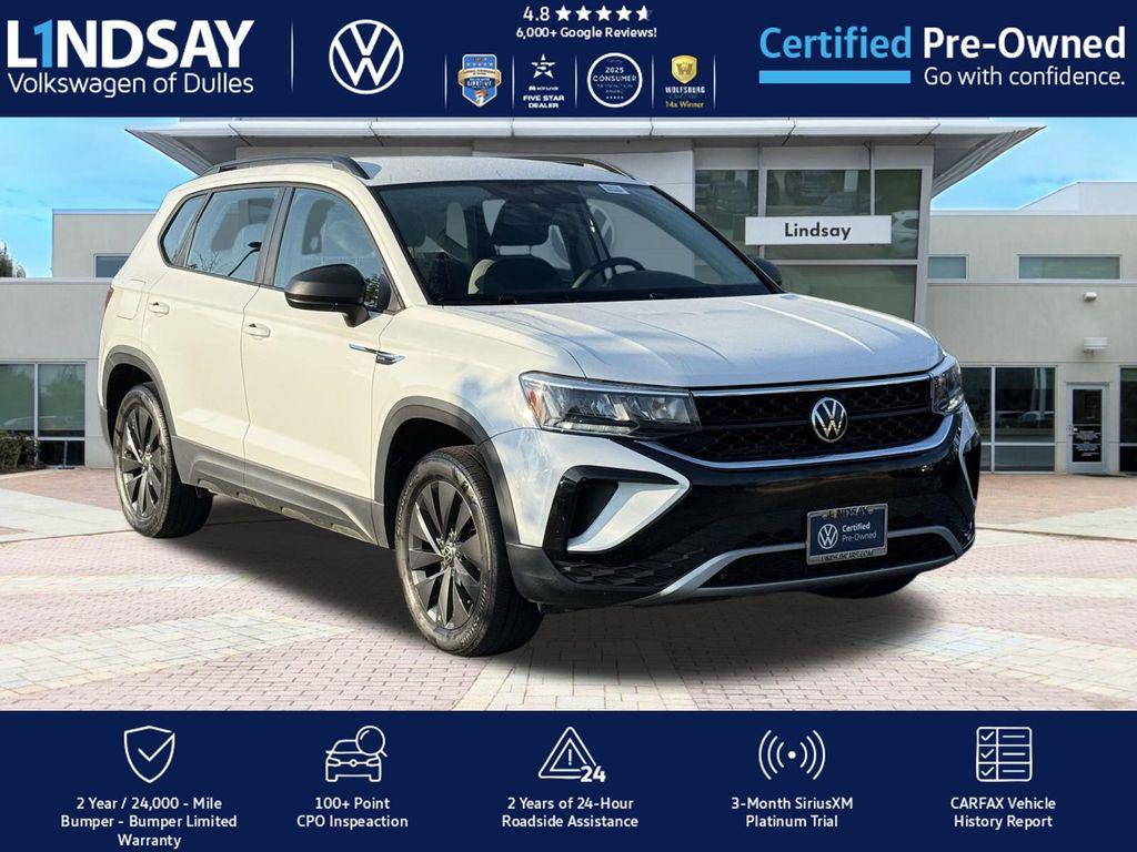 used 2022 Volkswagen Taos car, priced at $18,997