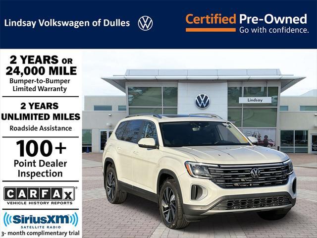 used 2024 Volkswagen Atlas car, priced at $41,997