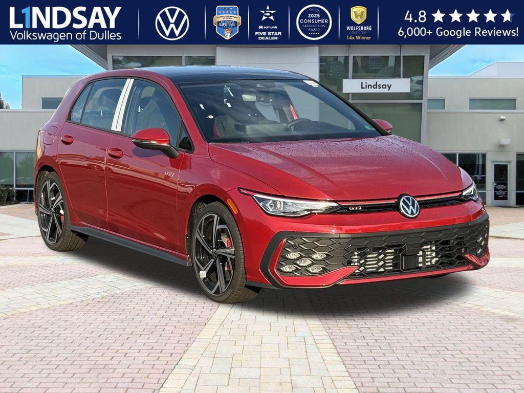 new 2025 Volkswagen Golf GTI car, priced at $38,161