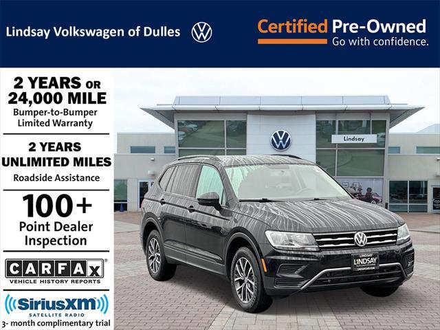 used 2021 Volkswagen Tiguan car, priced at $19,577