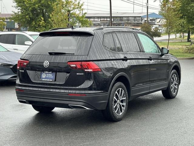 used 2021 Volkswagen Tiguan car, priced at $19,577