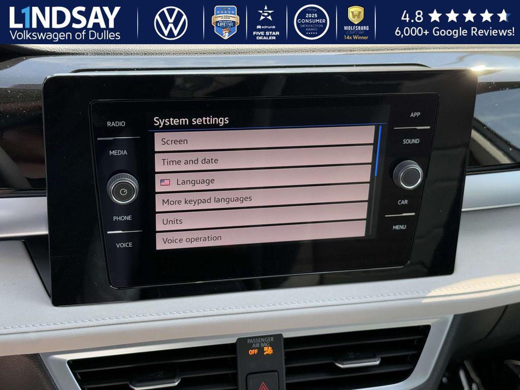 new 2025 Volkswagen Taos car, priced at $31,658